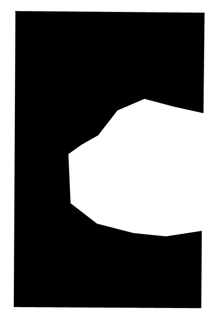 Изображение с альфа-каналом определяющее форму для примера №2